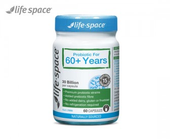 Life Space 益倍适 60岁+老年人益生菌胶囊 60粒